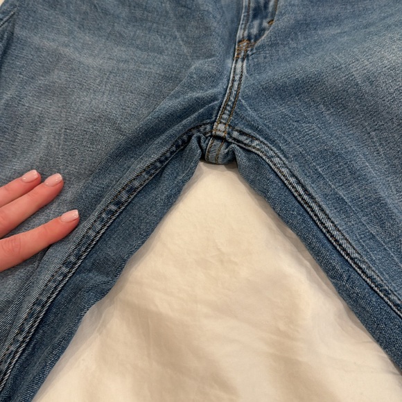 Abercrombie ankle straight ultra high rise jean in curve love style size 2/26 - Picture 6 of 6